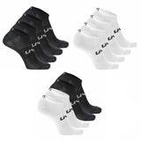 UYN Unisex Sneaker Socken, 4er Pack - Essentials Sneaker Socken, Logo, einfarbig
