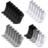 UYN unisex sneaker socks, 6-pack - Everyday Low Cut Socks, logo, single-coloured.