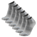 UYN unisex sneaker socks, 6-pack - Everyday Low Cut Socks, logo, single-coloured.