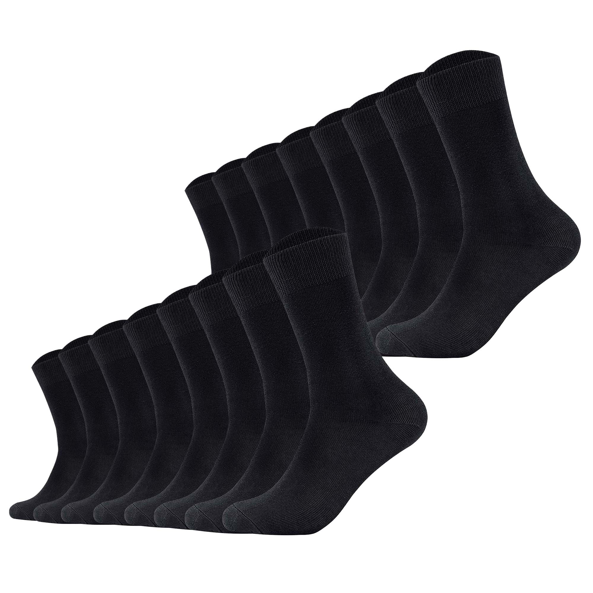 s.Oliver Unisex Socken, 16er Pack - Kurzsocken, einfarbig