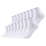s.Oliver Unisex Socks, 16-Pack - Quarter, plain