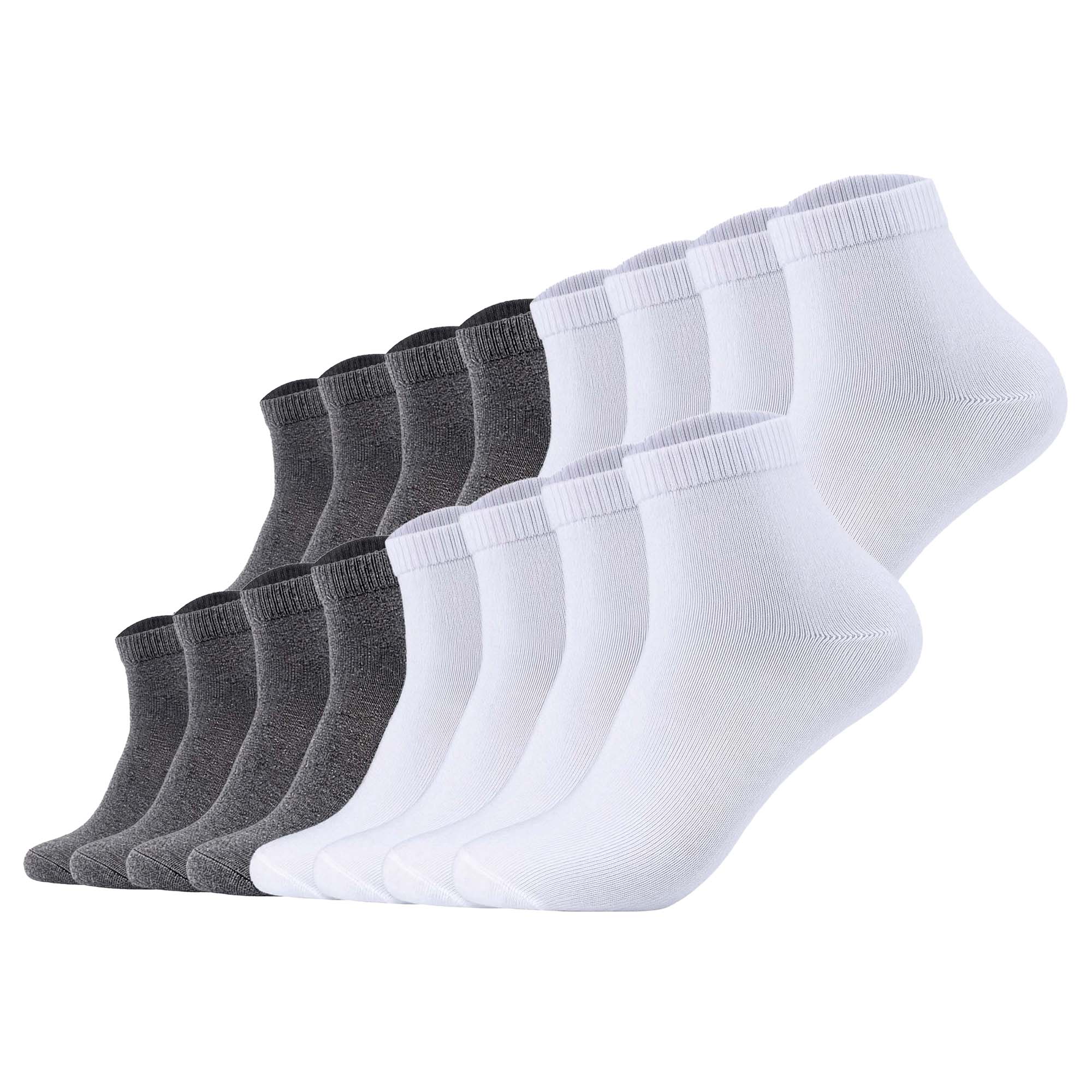 s.Oliver Unisex Socken, 16er Pack - Quarter, einfarbig