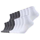 s.Oliver Unisex Socks, 16-Pack - Quarter, plain