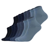 s.Oliver Unisex Socks, 16-Pack - Quarter, plain
