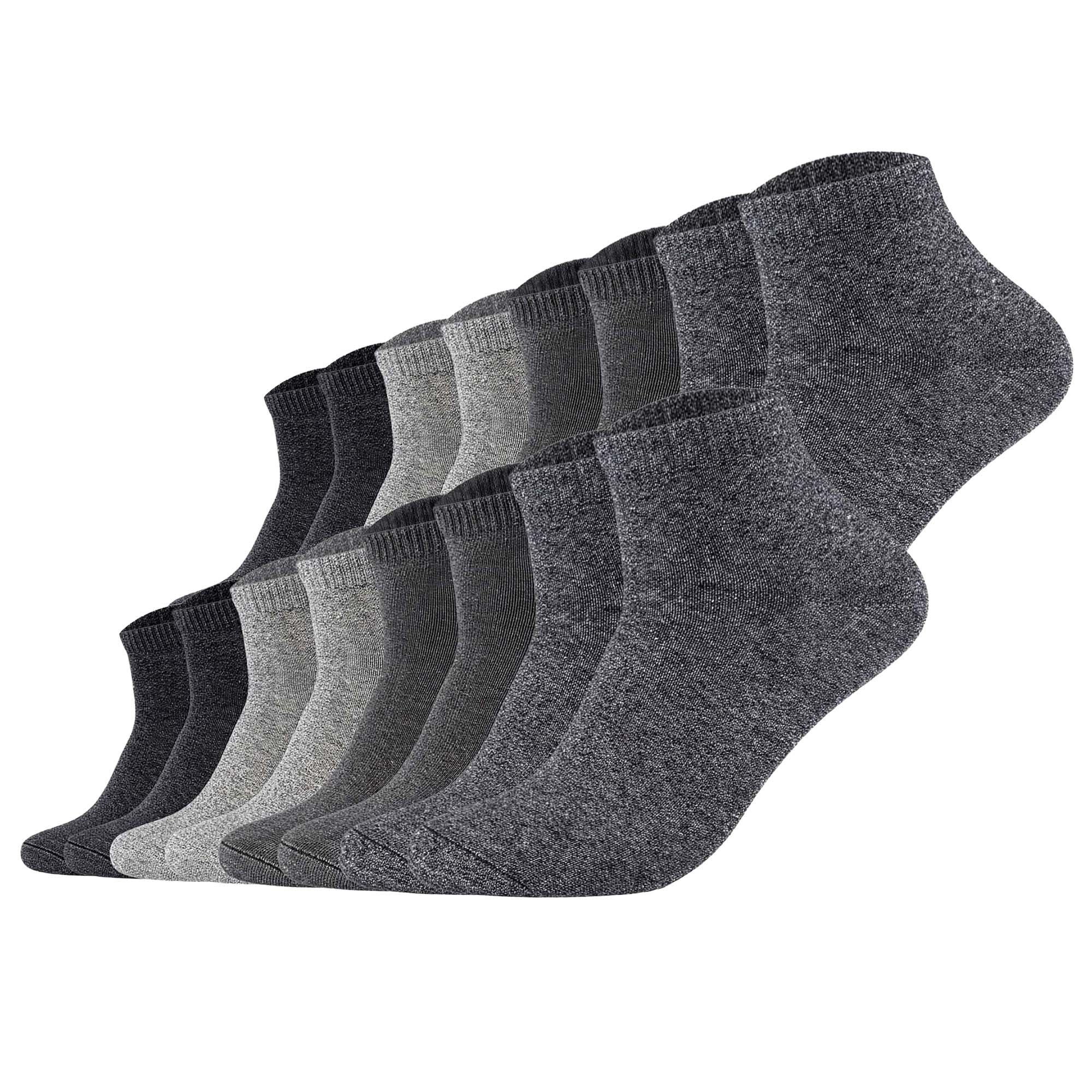 s.Oliver Unisex Socken, 16er Pack - Quarter, einfarbig