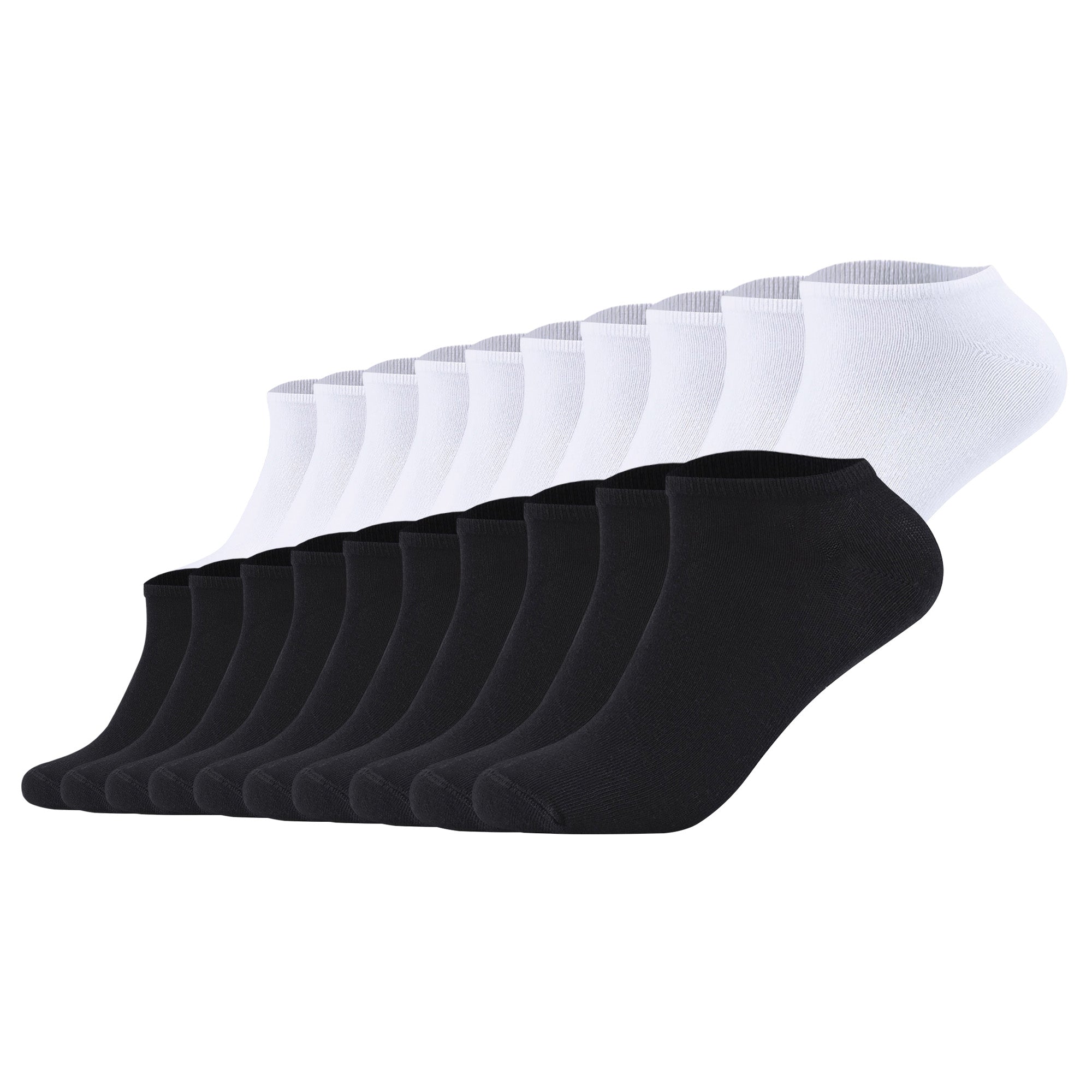 s.Oliver Unisex Socken, 20er Pack - Sneaker, einfarbig