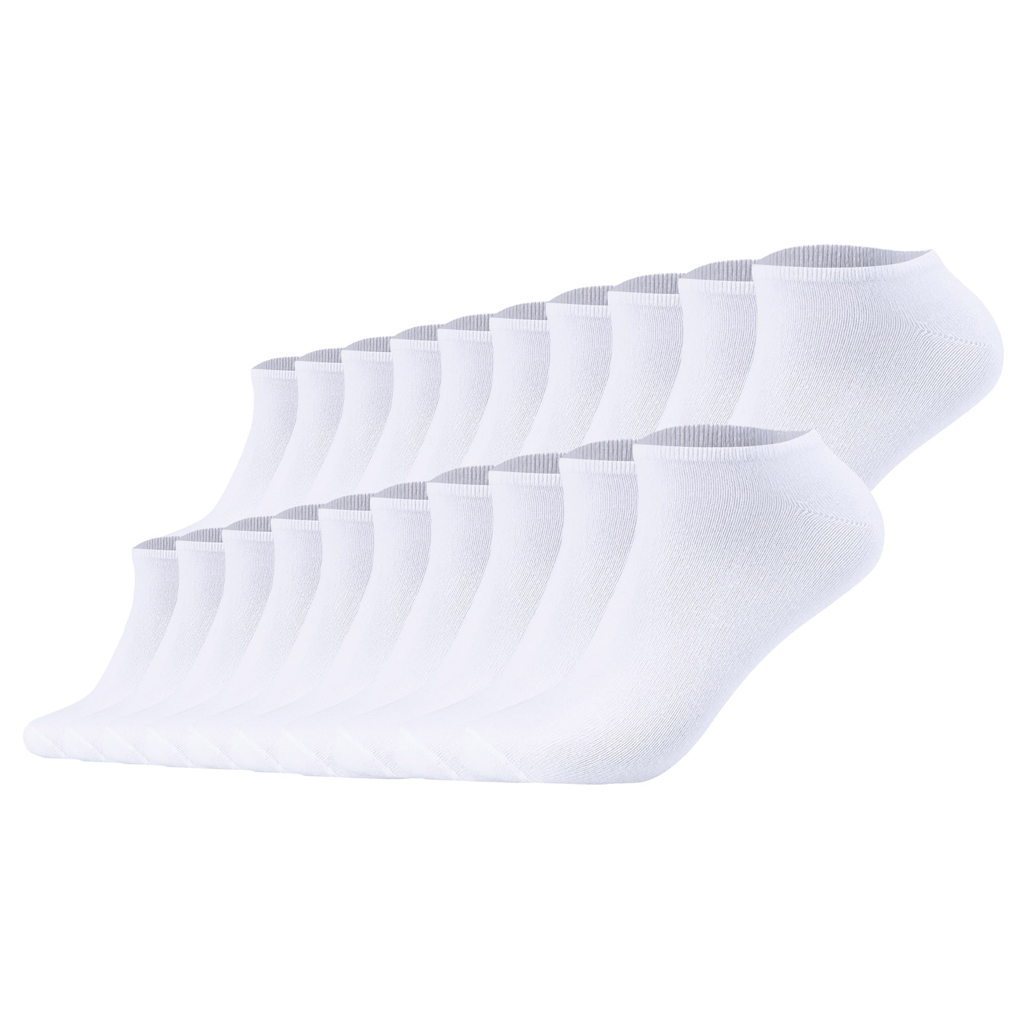 s.Oliver Unisex Socken, 20er Pack - Sneaker, einfarbig