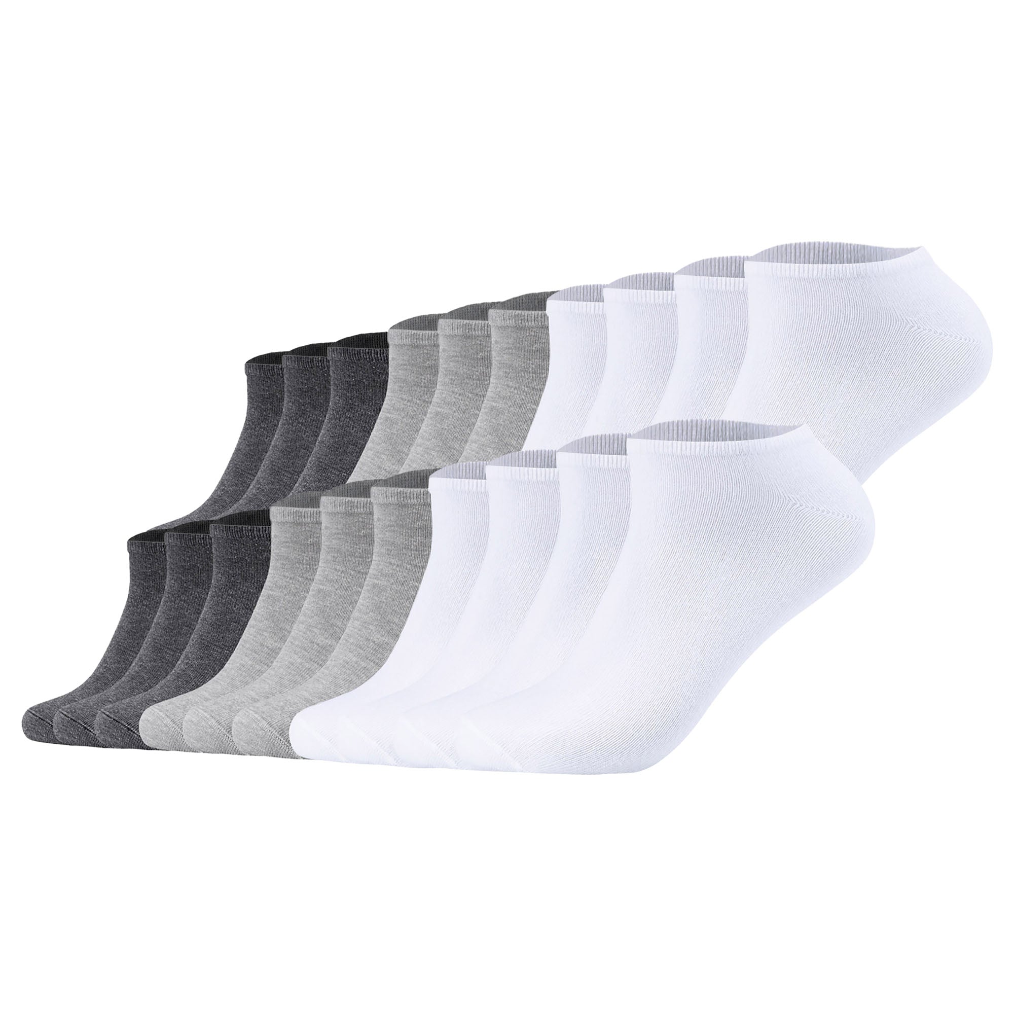 s.Oliver Unisex Socken, 20er Pack - Sneaker, einfarbig