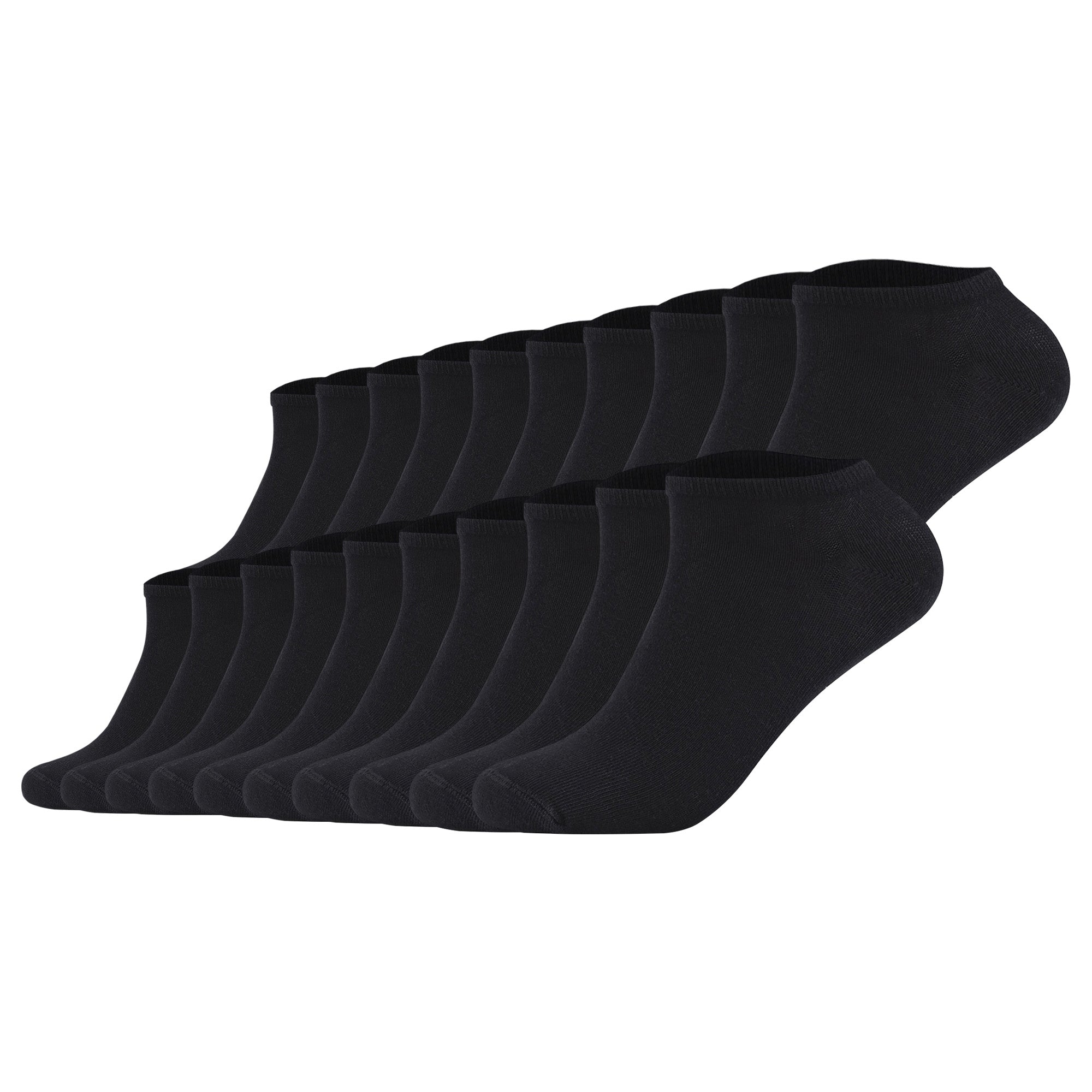 s.Oliver Unisex Socken, 20er Pack - Sneaker, einfarbig