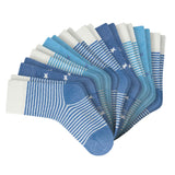 SCHIESSER boys' socks, pack of 10 – ‘Legwear Kids’, patterned, cotton blend