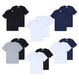ellesse Men's T-Shirt pack of 2 - ACCIANO, Short Sleeve, Round Neck, Logo, Cotton, Plain Colour