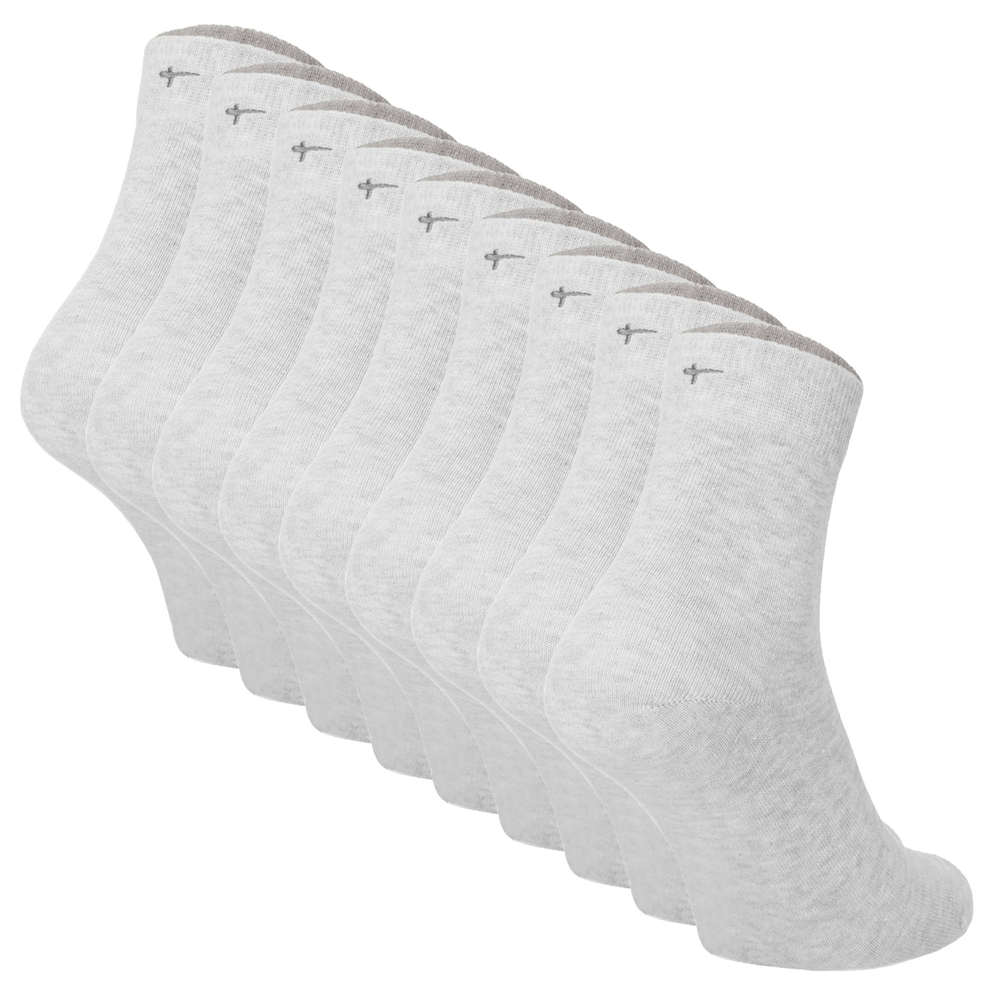 Tamaris women's socks, pack of 9 – Comfort Cotton Socks, crew socks, plain colour  
