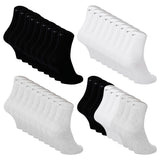 Tamaris women's socks, pack of 9 – Comfort Cotton Socks, crew socks, plain colour  