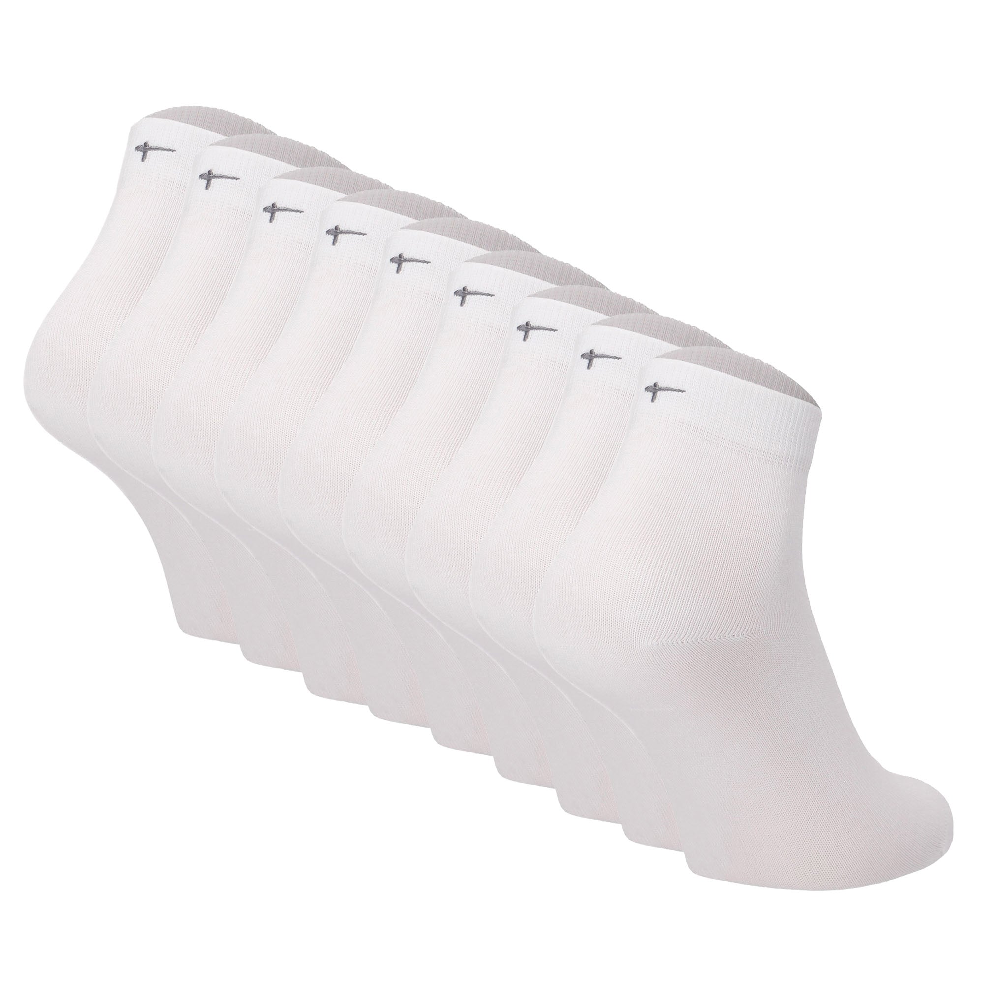Tamaris women's quarter socks, pack of 9 – Comfort Cotton Quarter, plain