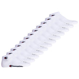 Champion unisex socks, pack of 12 - quarter socks, basic, logo