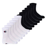 Champion kids socks, pack of 12 - crew socks, solid colour
