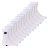 Champion kids socks, pack of 12 - crew socks, solid colour