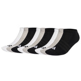 adidas Unisex Sneaker Socks, 9-pack - Cushioned Essentials Low Socks, Logo, Padded, Solid Color