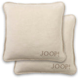 JOOP! cushion cover, 2-pack - UDF Doubleface, 50x50 cm, logo