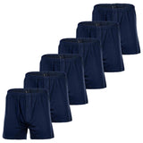 YOURBASICS Herren Jersey-Boxershorts, 6er Pack - Cotton, Eingriff mit Knopf, Muster, Multipack