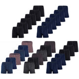 YOURBASICS Herren Jersey-Boxershorts, 6er Pack - Cotton, Eingriff mit Knopf, Muster, Multipack
