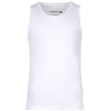 LACOSTE Men's Undershirts, 6-pack - Tank Top, Round Neck, Slim Fit, Cotton, Solid Color