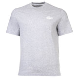 LACOSTE Herren T-Shirt - Loungewear, Rundhals, Logo, Baumwolle, einfarbig