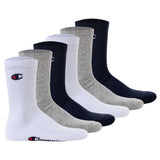 Champion Unisex Socken, 6 Paar - Crew Socken Basic
