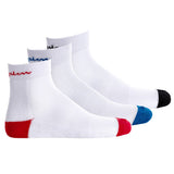 Champion Unisex Socken, 3 Paar - Crew Socken, Logo, Streifen