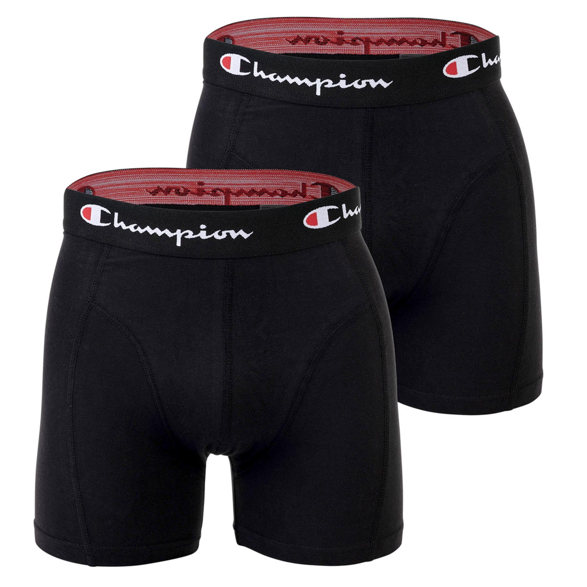 Champion Herren Boxershorts, 2er Pack - Underwear Knit 150 Boxer Briefs, einfarbig