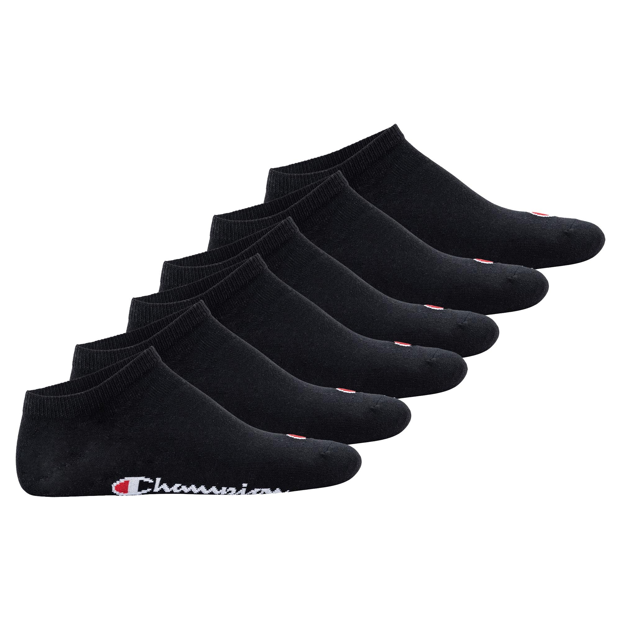 Champion Unisex Sneaker Socken, 6er Pack - Sneaker Socken Basic, Logo