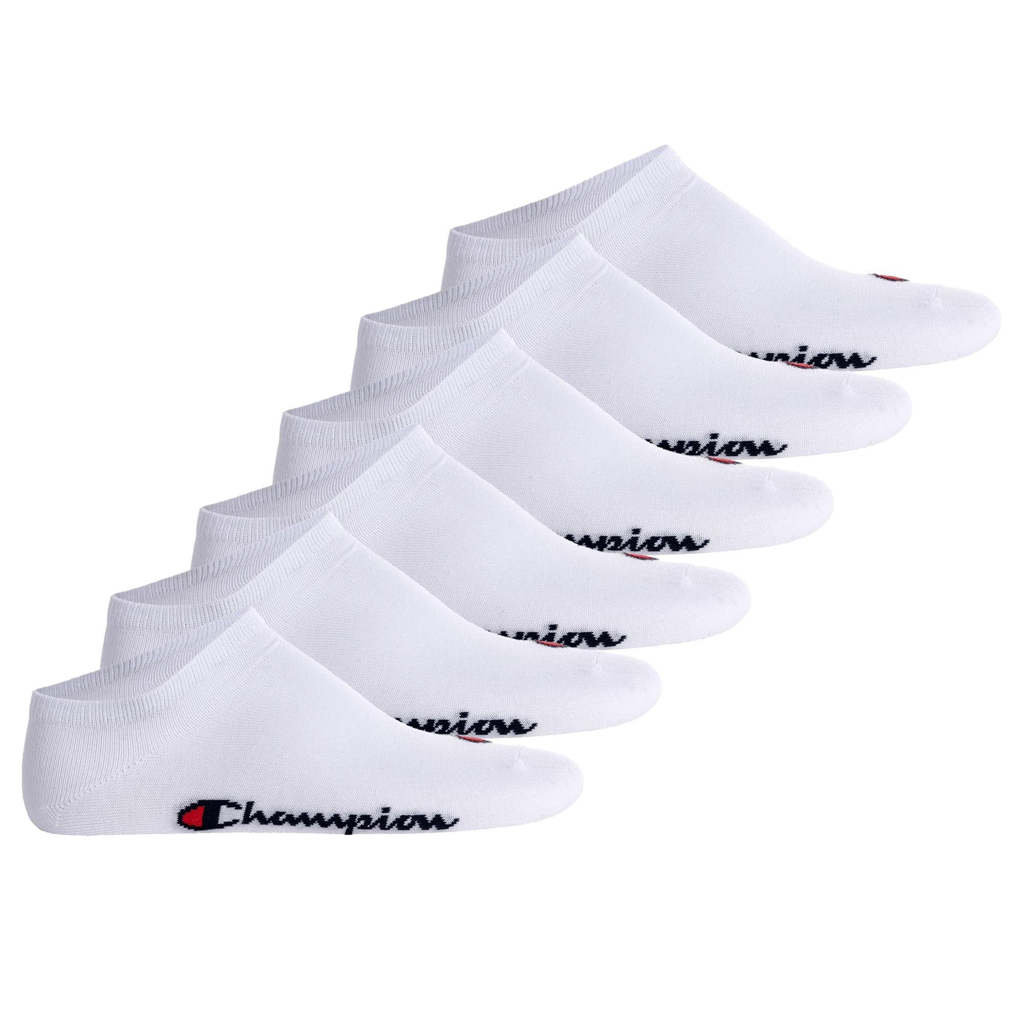 Champion Unisex Sneaker Socken, 6er Pack - Sneaker Socken Basic, Logo