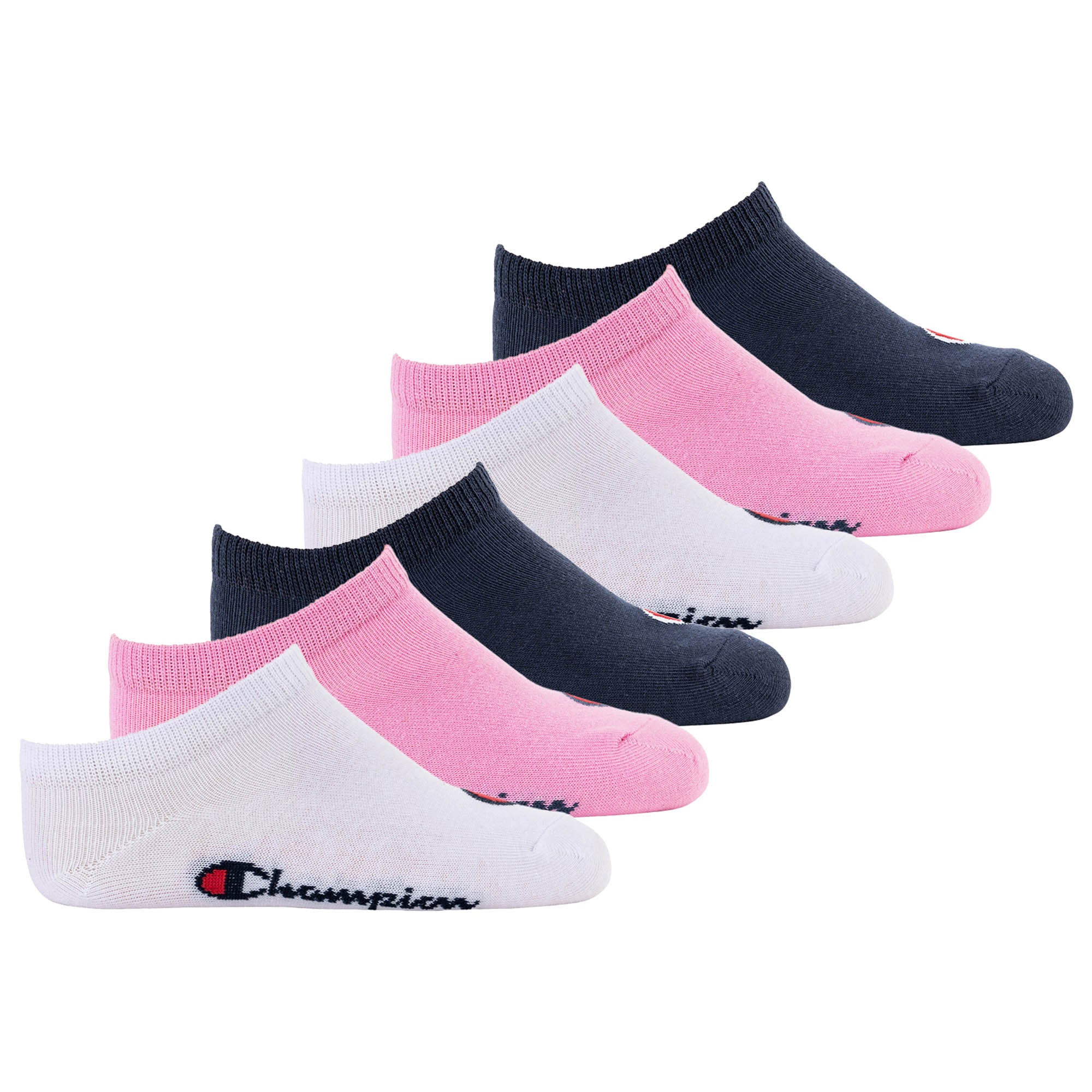 Champion Kinder Socken, 6er Pack - Sneaker, einfarbig