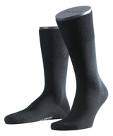 FALKE Herren Socken - Airport, Kurzstrumpf, Freizeit- und Business-Socken, Unifarben