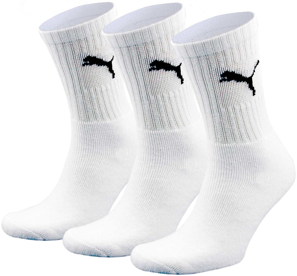 Puma Unisex Socken, Sportsocken 18 PAAR, Frotteesohle - verschiedene Farben