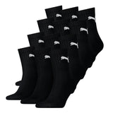 Puma Short Crew Socks 12 PAAR, Frotteesohle, Unisex 3/4 Sportsocken