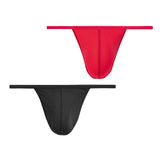 HOM Herren G-String 2er Pack, Plume 2P, 359931, S,M,L,XL - verschiedene Farben