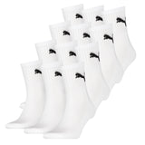 Puma Short Crew Socks 12 PAAR, Frotteesohle, Unisex 3/4 Sportsocken