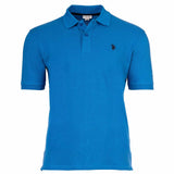 U.S. POLO ASSN. Herren Poloshirt - Piquet, Logo-Stickerei, Cotton Stretch