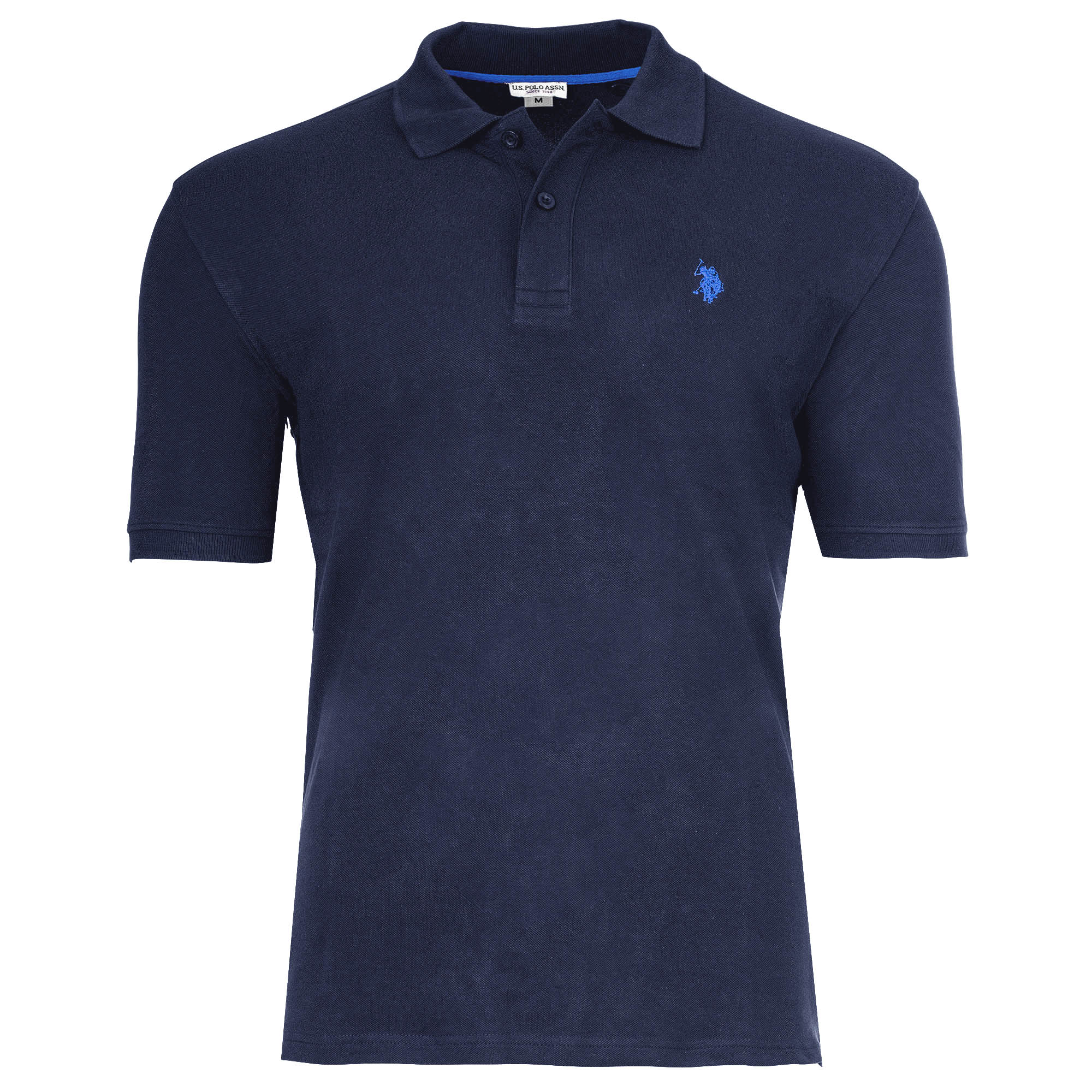 U.S. POLO ASSN. men's polo shirt - piqué, embroidered logo, cotton stretch