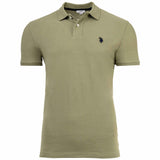 U.S. POLO ASSN. Herren Poloshirt - Carded Piquet, Logo-Stickerei, Baumwolle