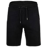 U.S. POLO ASSN. Men Sweat Shorts - Diagonal Fleece Carbon Finish, Cotton, Plain Colour