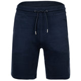 U.S. POLO ASSN. Men Sweat Shorts - Diagonal Fleece Carbon Finish, Cotton, Plain Colour