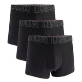 UNDER ARMOUR men's boxer shorts, 3-pack - Performance Tech Trunks Solid 3 in, stretch, solid color