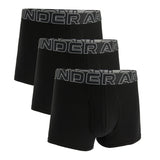 UNDER ARMOUR Herren Boxershorts, 3er Pack - Performance Cotton Trunks - Solid 3 in, Stretch, Baumwollmischung