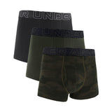 UNDER ARMOUR Herren Boxershorts, 3er Pack - Performance Cotton Trunks - Novelty 3 in, Stretch, Baumwollmischung, Camouflage