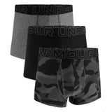 UNDER ARMOUR Herren Boxershorts, 3er Pack - Performance Tech Trunks - Novelty 3 in, Camouflage, Stretch