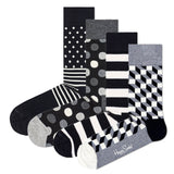 Happy Socks 4 pack unisex socks, gift box, mixed colours