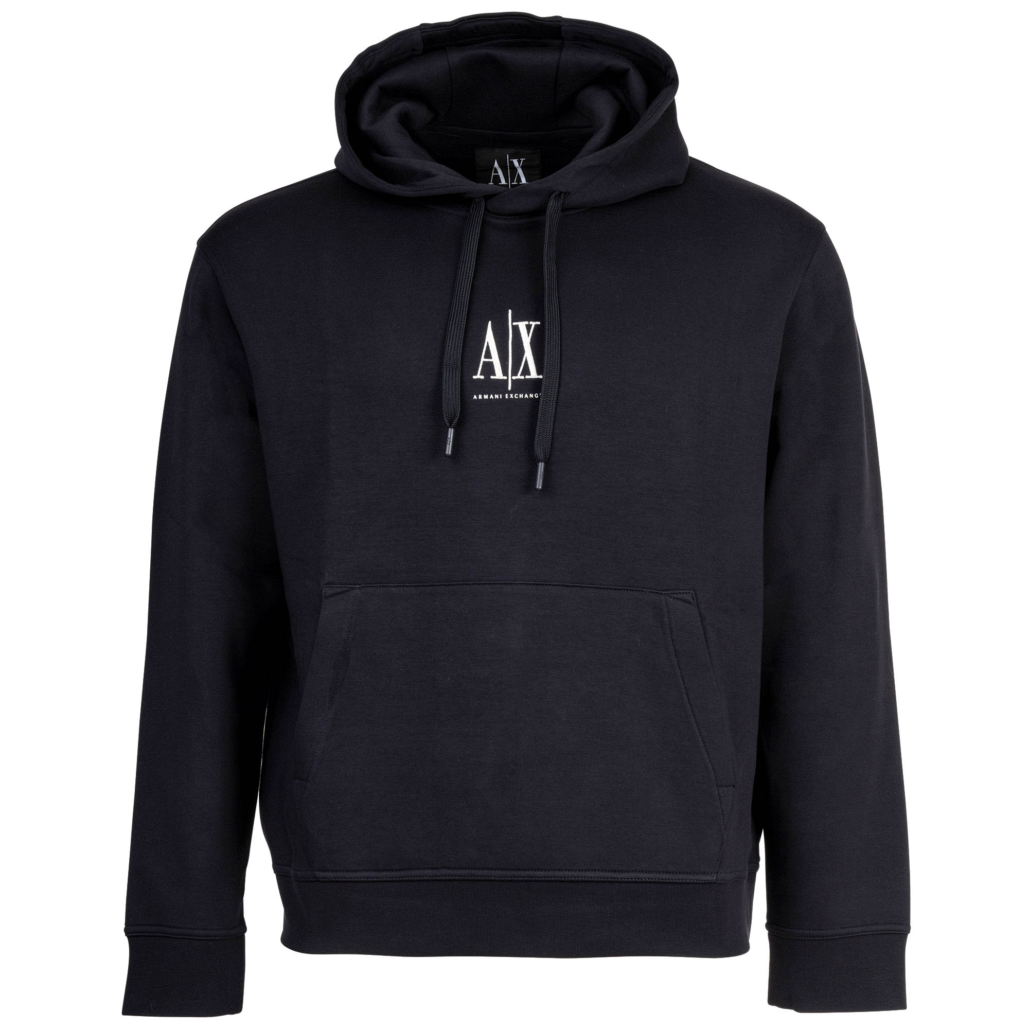 A|X ARMANI EXCHANGE Herren Hoodie - Sweatshirt, Kapuze, Logo, Baumwoll-Mix