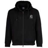 A|X ARMANI EXCHANGE Herren Sweatjacke mit Kapuze - Hoodie Full-Zip, Baumwoll-Mix